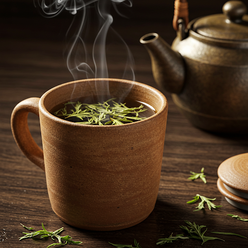 Mugwort tea